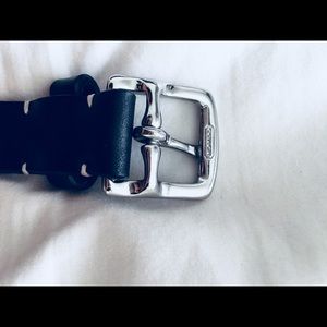 COACH LEATHER BLACK BELT